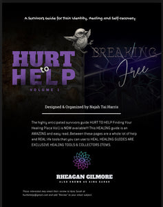 THE HEALING WORKBOOK BREAKING FREE/ HURT TO HELP
