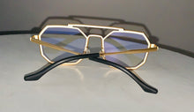Golden Octa Frames Clear
