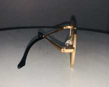 Golden Octa Frames Clear