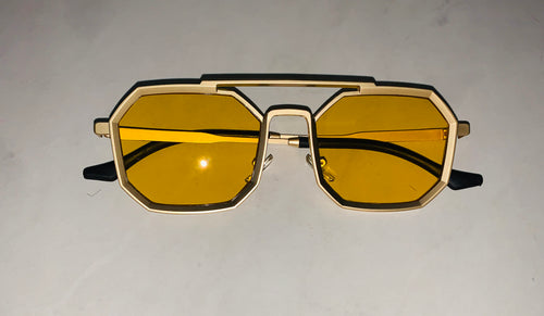 Golden Octa Frames Yellow