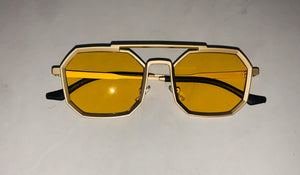 Golden Octa Frames Yellow